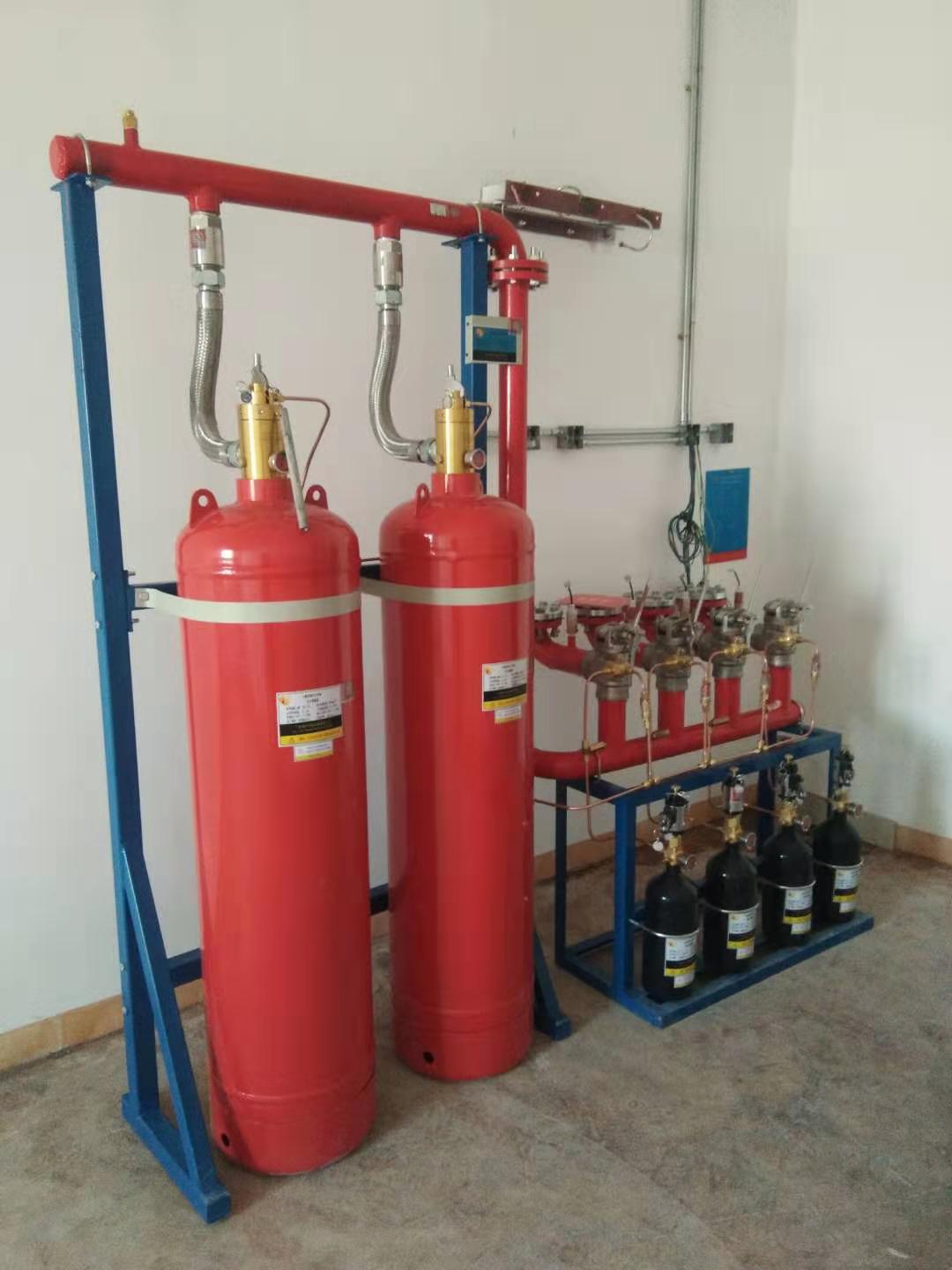 七氟丙烷氣體滅火系統(tǒng):中山君蘭220千伏變電站